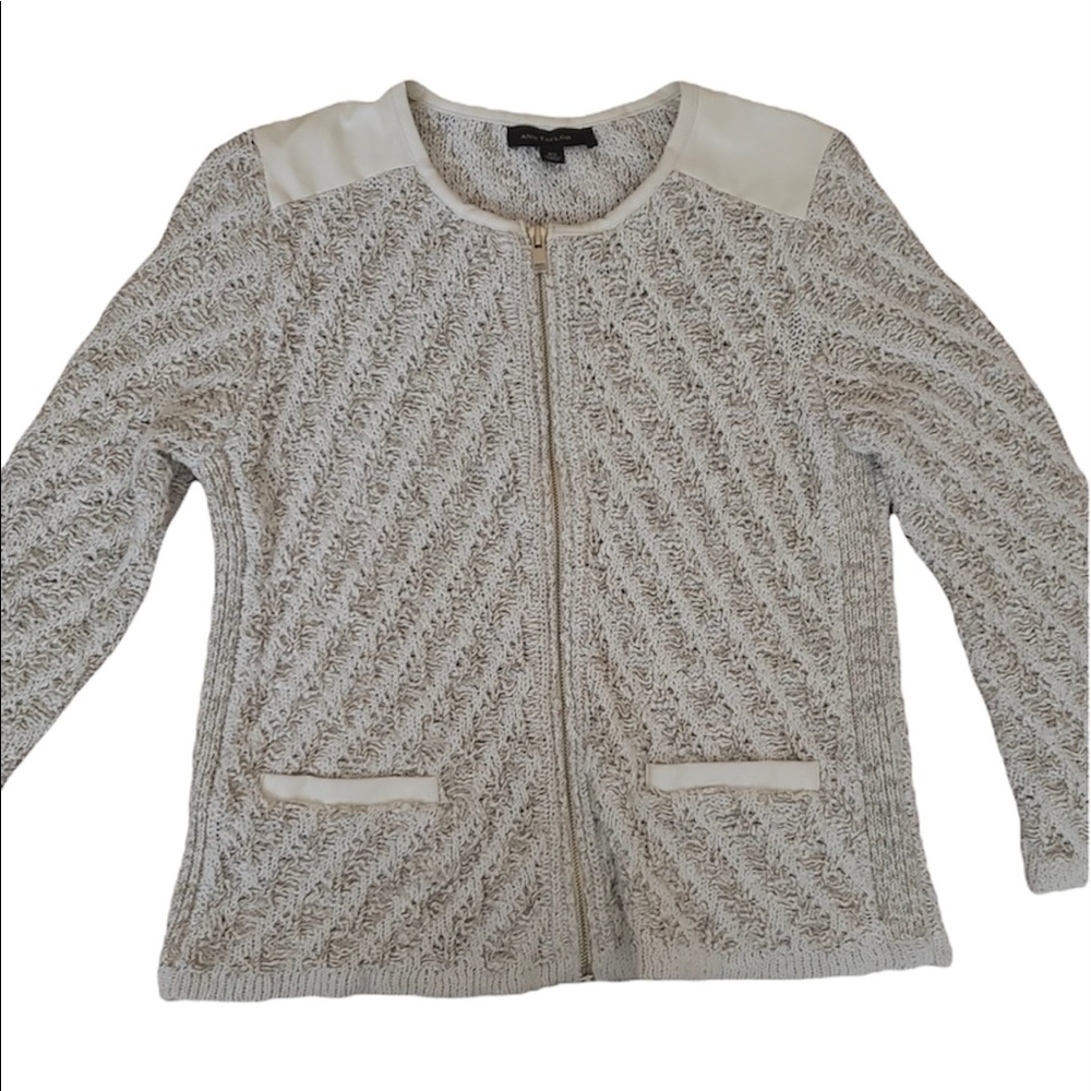Anne taylor knit blazer